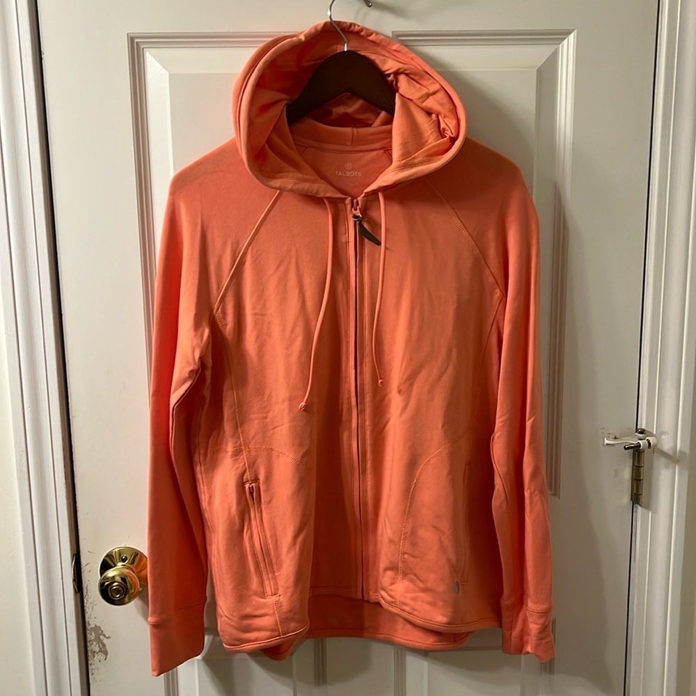 Women’s medium zip hooded sweatshirt, like new never